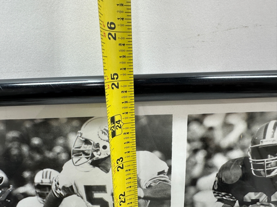 Just Added - Signed Jose Cuervo Margarita Bowl VI Jan 24, 1988 Poster Signed By Tony Dorsett, Floyd Little, Jim Kirck, Conrad Dobler, Roger Craig, Kim Bokamper & Mark Bavaro 31 X 25 [Photo 20]