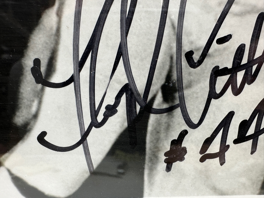 Just Added - Signed Jose Cuervo Margarita Bowl VI Jan 24, 1988 Poster Signed By Tony Dorsett, Floyd Little, Jim Kirck, Conrad Dobler, Roger Craig, Kim Bokamper & Mark Bavaro 31 X 25 [Photo 14]