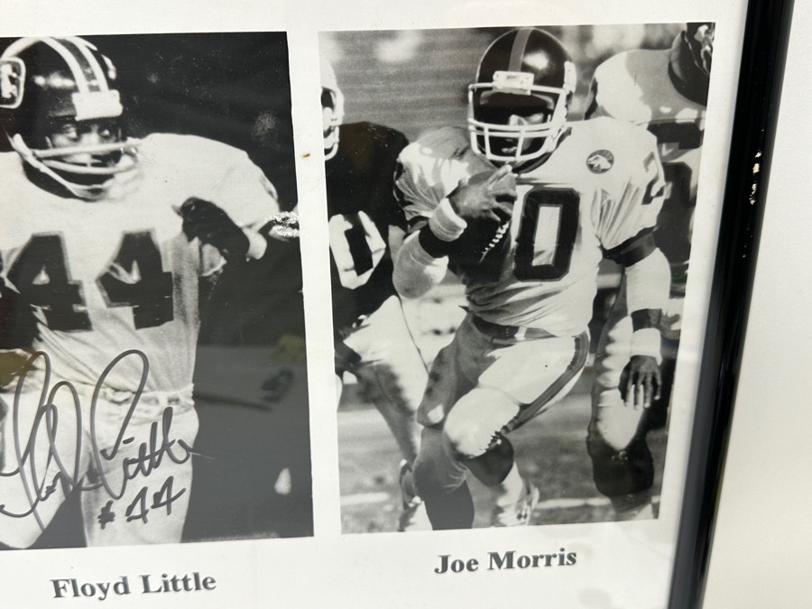 Just Added - Signed Jose Cuervo Margarita Bowl VI Jan 24, 1988 Poster Signed By Tony Dorsett, Floyd Little, Jim Kirck, Conrad Dobler, Roger Craig, Kim Bokamper & Mark Bavaro 31 X 25 [Photo 17]
