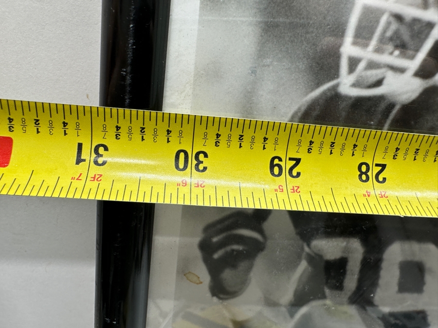 Just Added - Signed Jose Cuervo Margarita Bowl VI Jan 24, 1988 Poster Signed By Tony Dorsett, Floyd Little, Jim Kirck, Conrad Dobler, Roger Craig, Kim Bokamper & Mark Bavaro 31 X 25 [Photo 19]