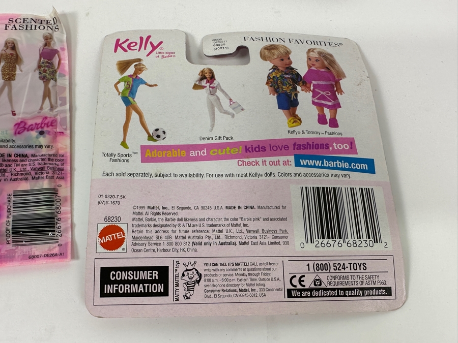 Just Added - (18) New Old Stock Barbie Clothes & Scented Fashions [Photo 15]