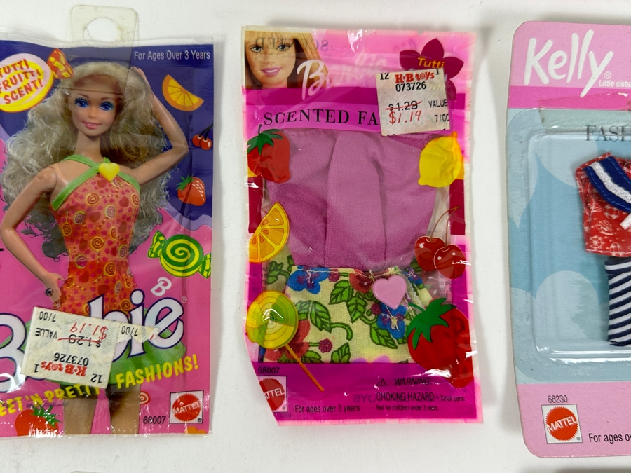 Just Added - (18) New Old Stock Barbie Clothes & Scented Fashions [Photo 6]