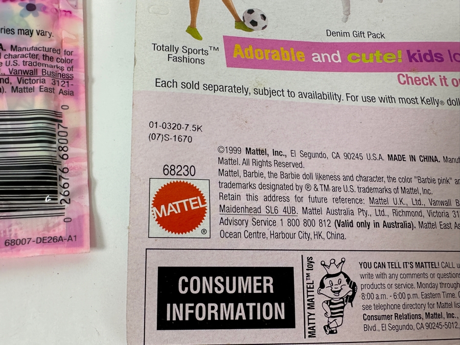 Just Added - (18) New Old Stock Barbie Clothes & Scented Fashions [Photo 16]