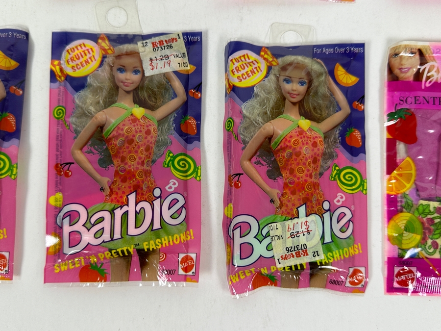 Just Added - (18) New Old Stock Barbie Clothes & Scented Fashions [Photo 3]