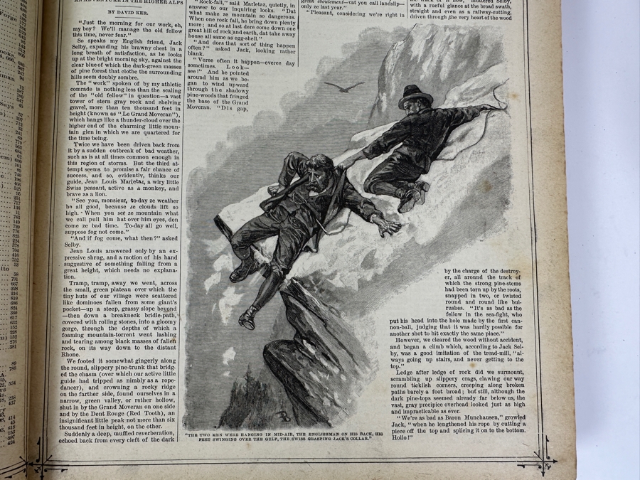 Just Added - Vintage 1886-1887 Golden Days For Boys And Girls Publications Hardcover Bound [Photo 5]