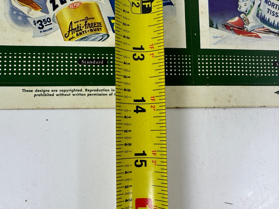 Just Added - Vintage 1950 Lionel Trains Miniature Advertising Billboards 11 X 14 [Photo 15]