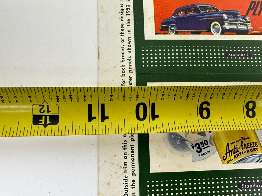 Just Added - Vintage 1950 Lionel Trains Miniature Advertising Billboards 11 X 14 [Photo 14]