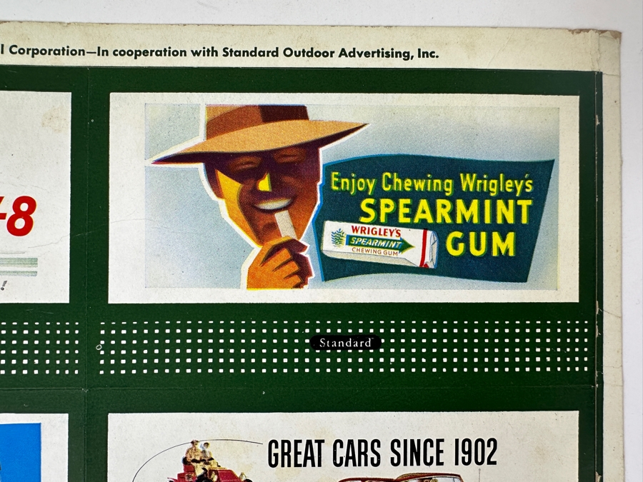 Just Added - Vintage 1950 Lionel Trains Miniature Advertising Billboards 11 X 14 [Photo 5]