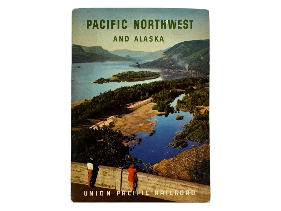 Just Added - Vintage 1953 Union Pacific Railroad Pacific Northwest And Alaska Travel Brochure