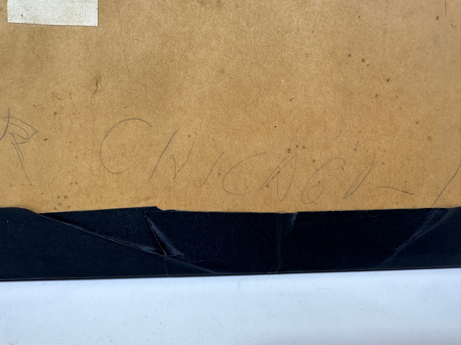 Just Added - Original Panoramic Photograph Of The 1911 Chicago International Aviation Meet Air Show Held At Grant Park In Chicago, Illinois Framed 24 X 9 [Photo 12]