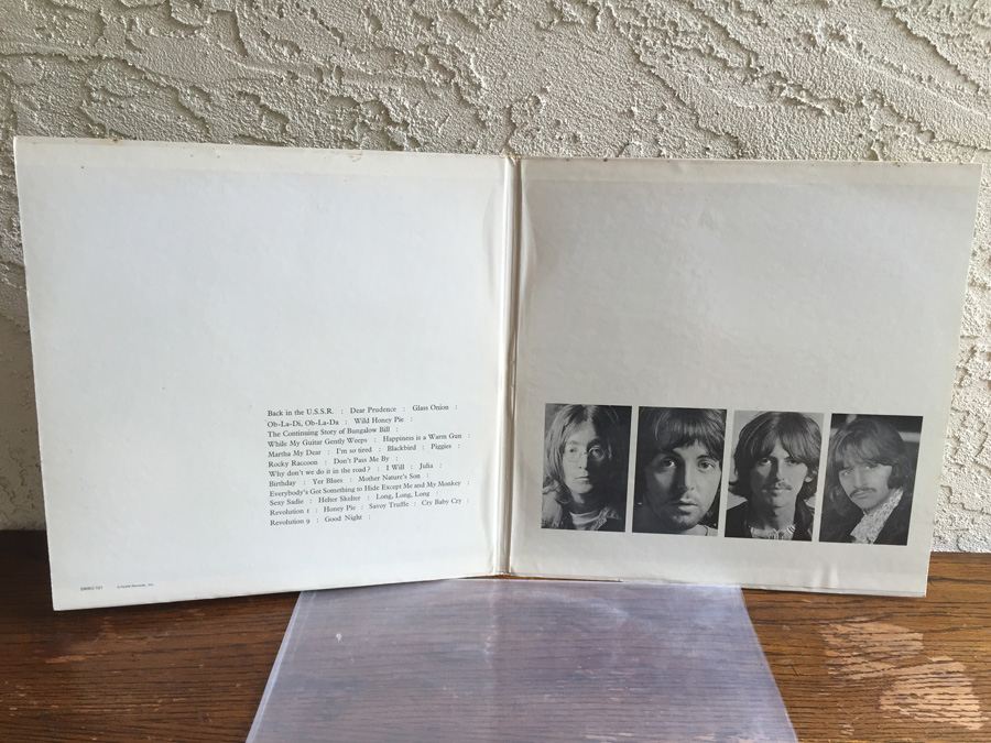 Beatles, The ‎– The Beatles - White Album - Capitol Records ‎– SWBO 101