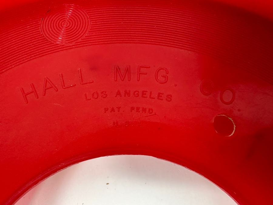 Vintage Sky Pie The Flying Disc Game Collegiate Models By Hall Mfg Co, Los Angeles 8.75W [Photo 5]