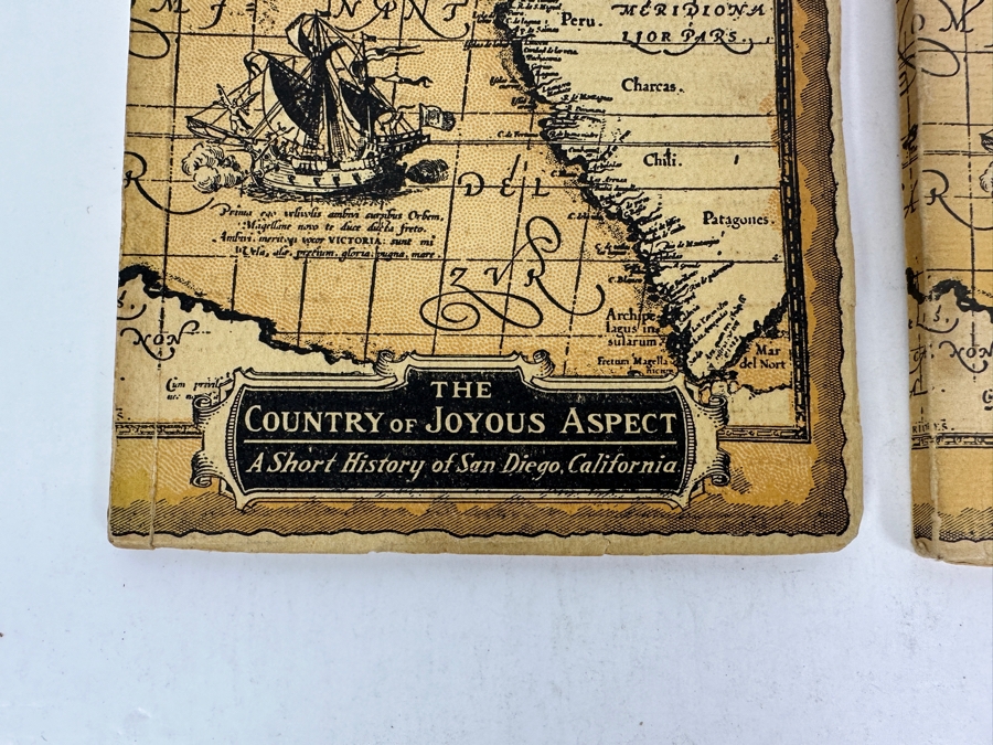 Just Added - First Edition 1929 Book A Short History Of San Diego, California Printed By The Arts And Crafts Press And 1962 Seventh Edition Book A Short History Of San Diego, California Compliments Of San Diego Trust & Savings Bank [Photo 2]