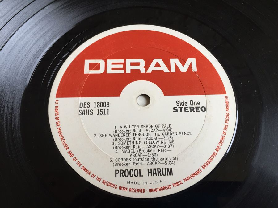Procol Harum ‎- Procol Harum - Deram ‎- DES 18008 [Photo 4]