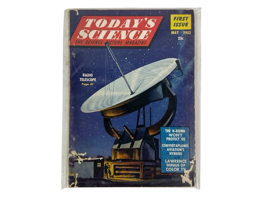 Just Added - Vintage 1952 Today’s Science: The Science Picture Magazine