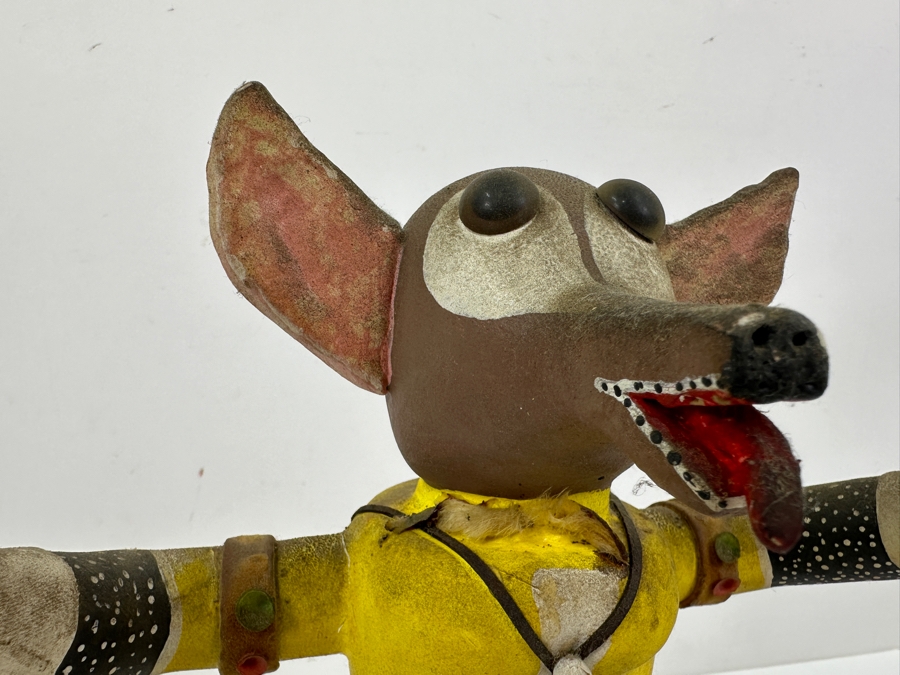 Just Added - Vintage Native American Hand Painted Wooden Kachina Doll 13.5H [Photo 14]