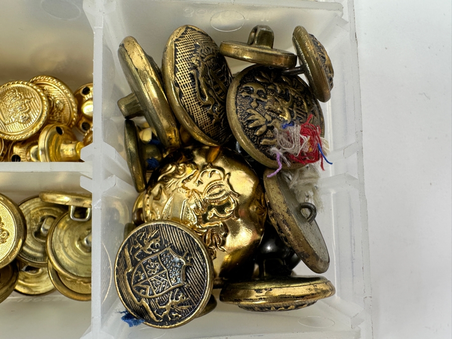 Just Added - Collection Of Various Buttons Including Military Buttons [Photo 14]