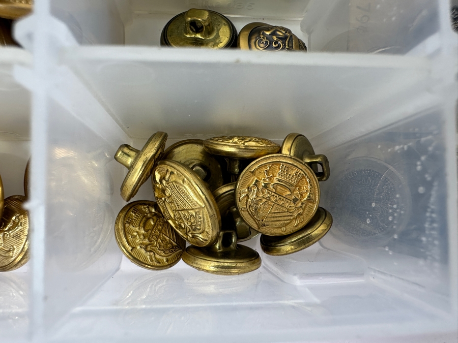 Just Added - Collection Of Various Buttons Including Military Buttons [Photo 9]