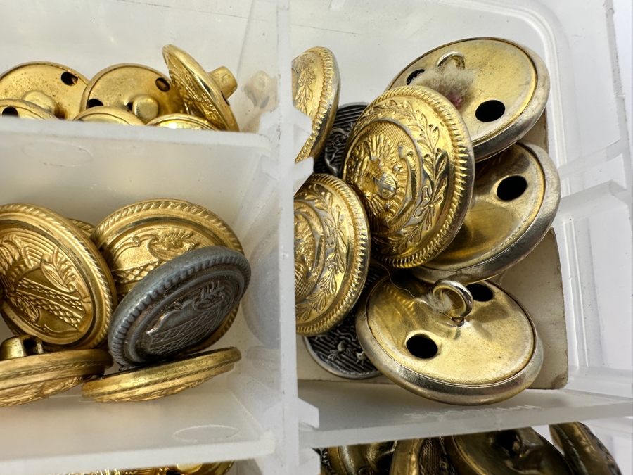 Just Added - Collection Of Various Buttons Including Military Buttons [Photo 13]