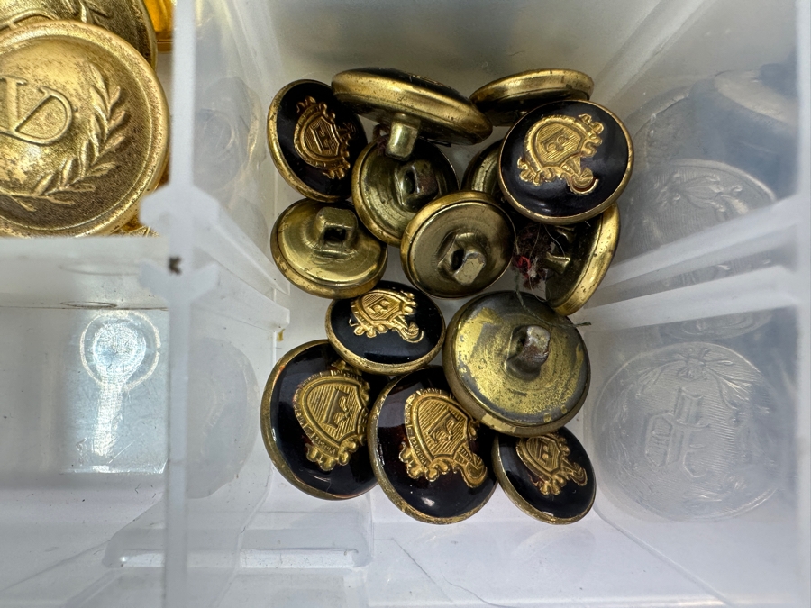 Just Added - Collection Of Various Buttons From The Police & Military [Photo 7]