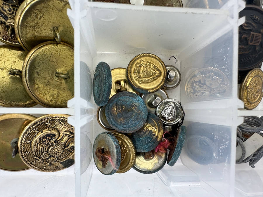 Just Added - Collection Of Various Buttons From The Police & Military [Photo 17]