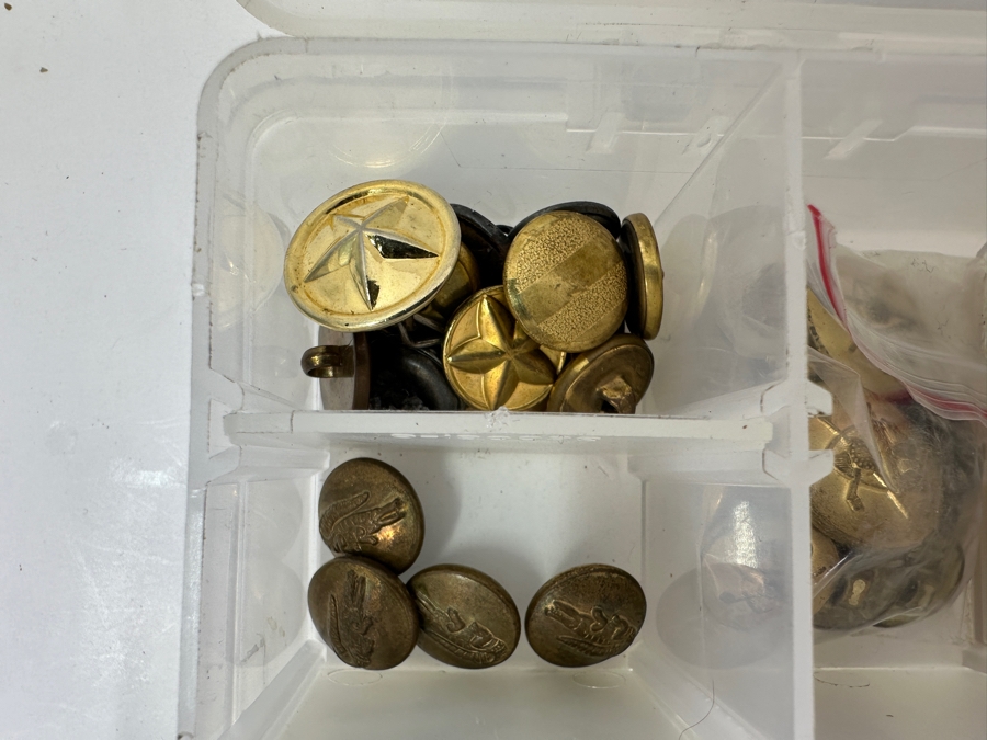 Just Added - Collection Of Various Buttons From The Police & Military [Photo 3]