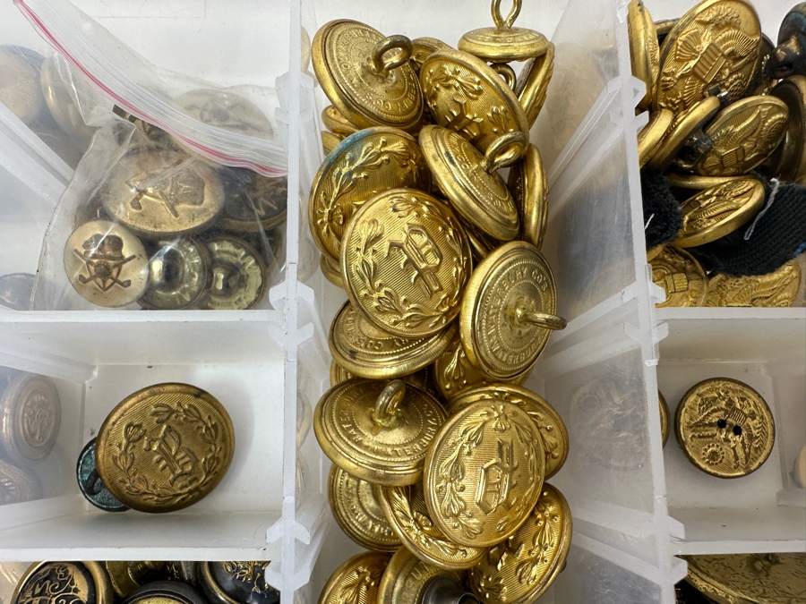 Just Added - Collection Of Various Buttons From The Police & Military [Photo 6]