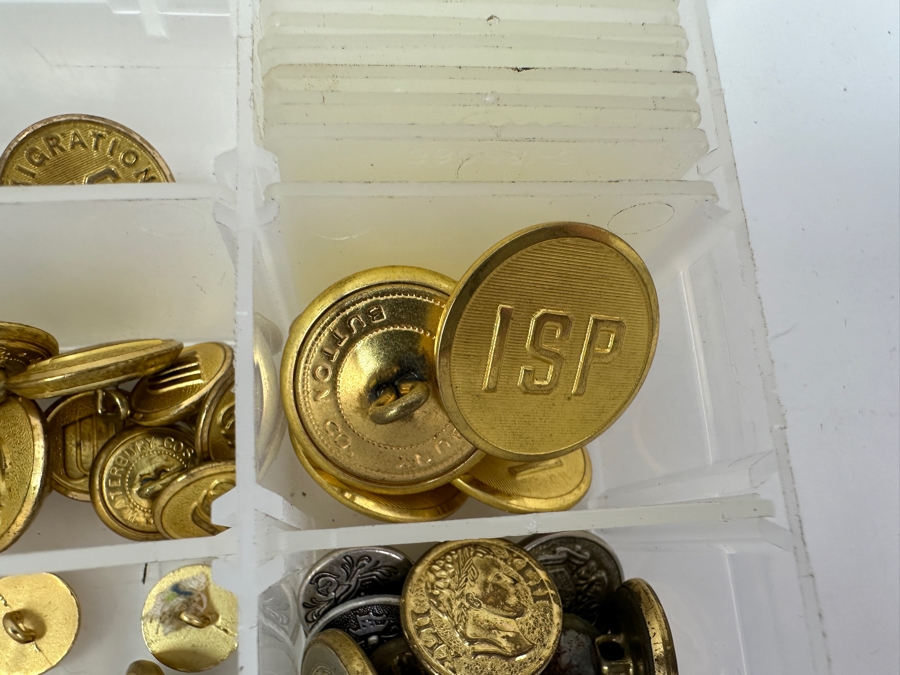 Just Added - Collection Of Various Buttons From The Police & Military [Photo 18]