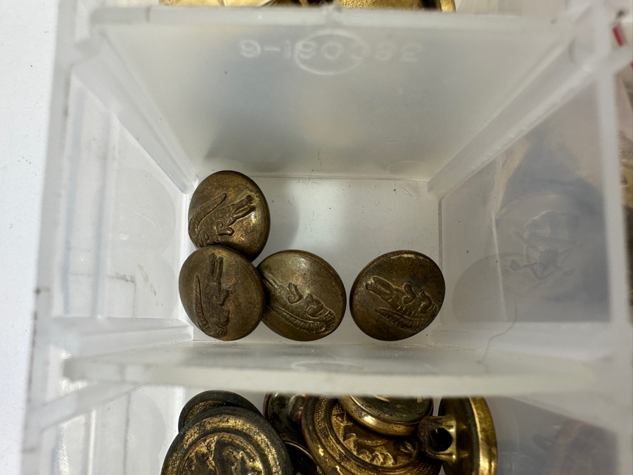 Just Added - Collection Of Various Buttons From The Police & Military [Photo 4]