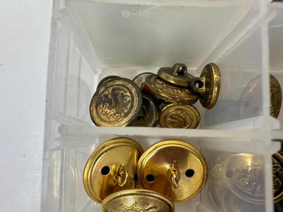 Just Added - Collection Of Various Buttons From The Police & Military [Photo 5]