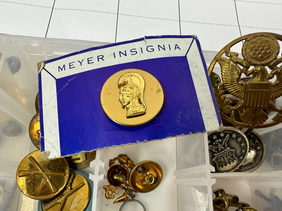 Just Added - Collection Of Various Military Pins & Tie Clips [Photo 7]