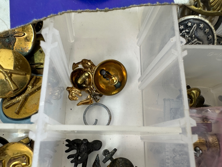 Just Added - Collection Of Various Military Pins & Tie Clips [Photo 8]