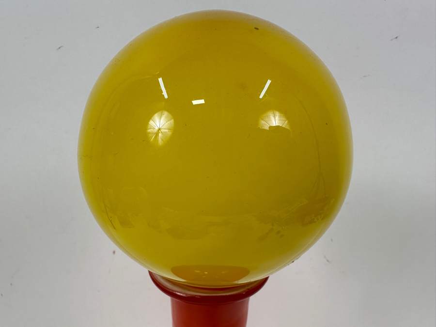 Just Added - Gulvase Danish Vase with Stopper designed by Otto Brauer for Holmegaard 6.5'W x 15.5'H [Photo 2]