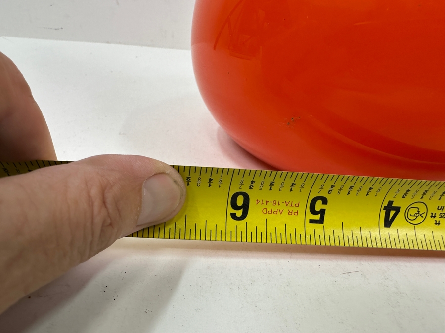 Just Added - Gulvase Danish Vase with Stopper designed by Otto Brauer for Holmegaard 6.5'W x 15.5'H [Photo 7]