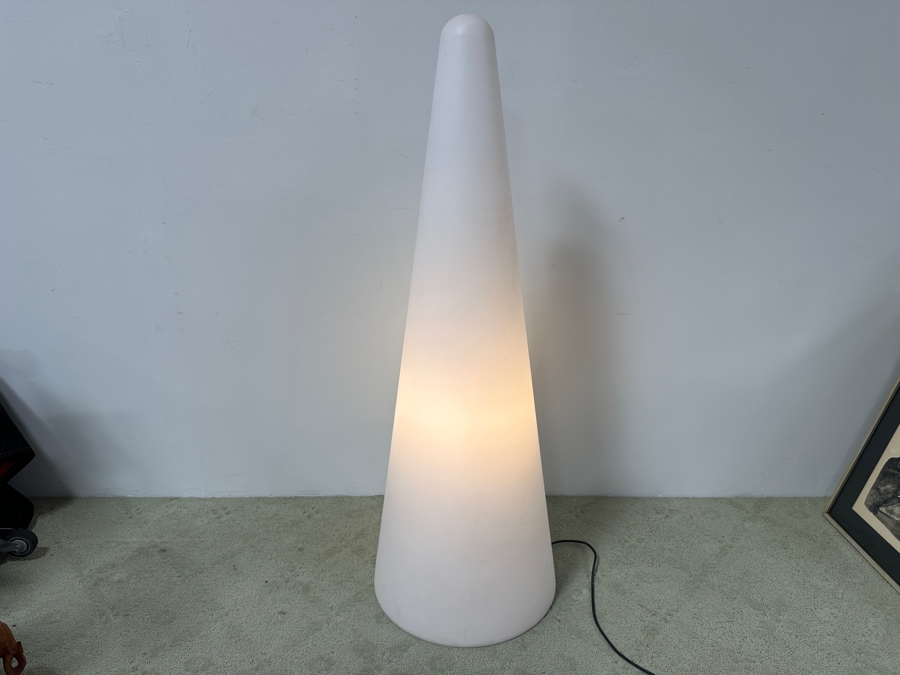 Just Added - Slide Cono Polyethylene Floor Lamp Design AKSU / SUARDI 5'H