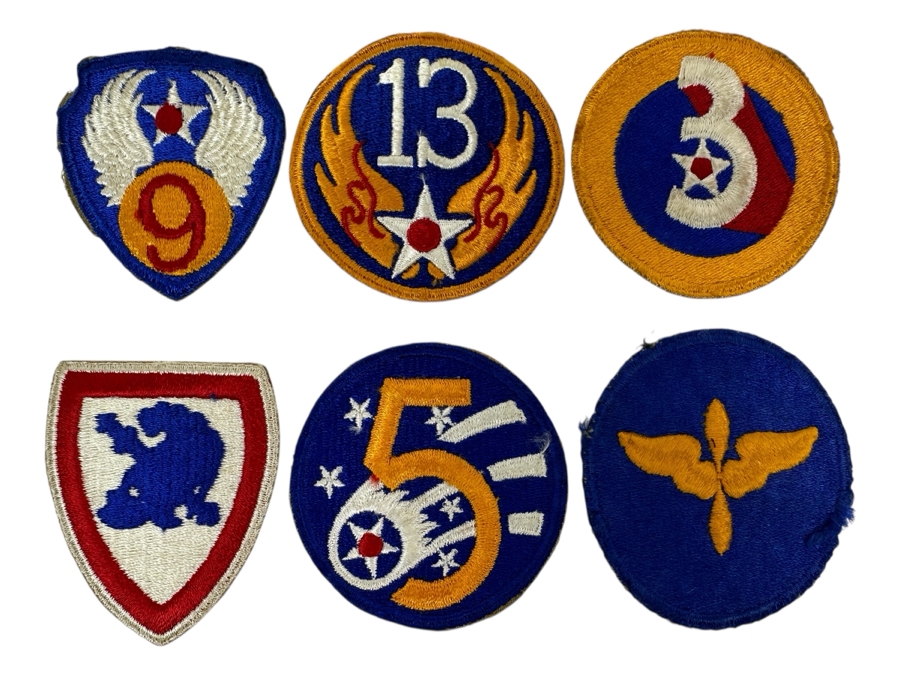 Just Added - Collection of WWII U.S. Army Air Forces Patches