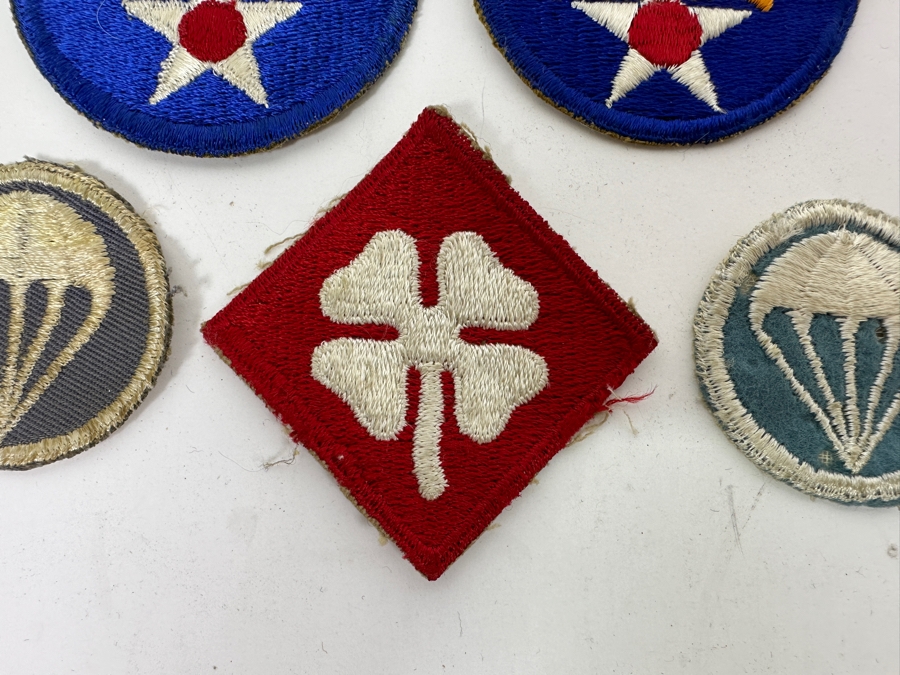 Just Added - Collection of Vintage Military Patches - USAAF, 101st Airborne Division and Paratrooper  [Photo 3]