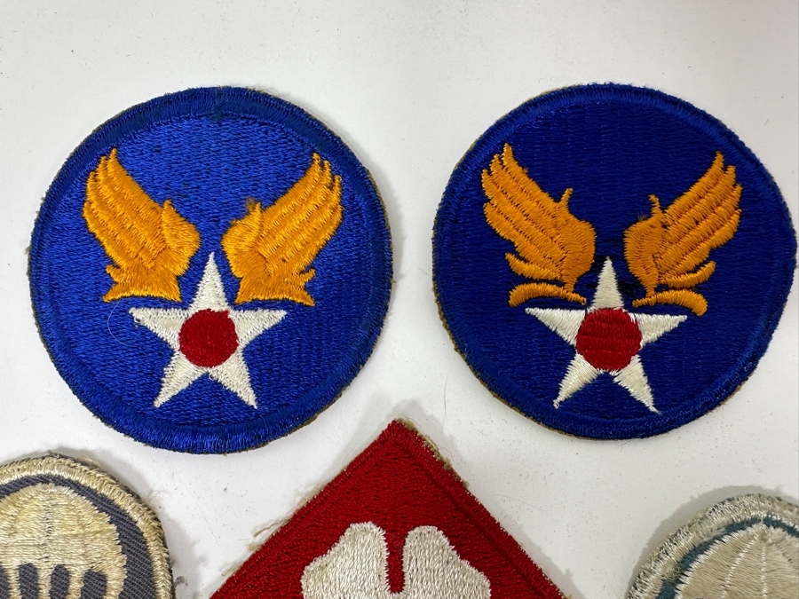Just Added - Collection of Vintage Military Patches - USAAF, 101st Airborne Division and Paratrooper  [Photo 2]