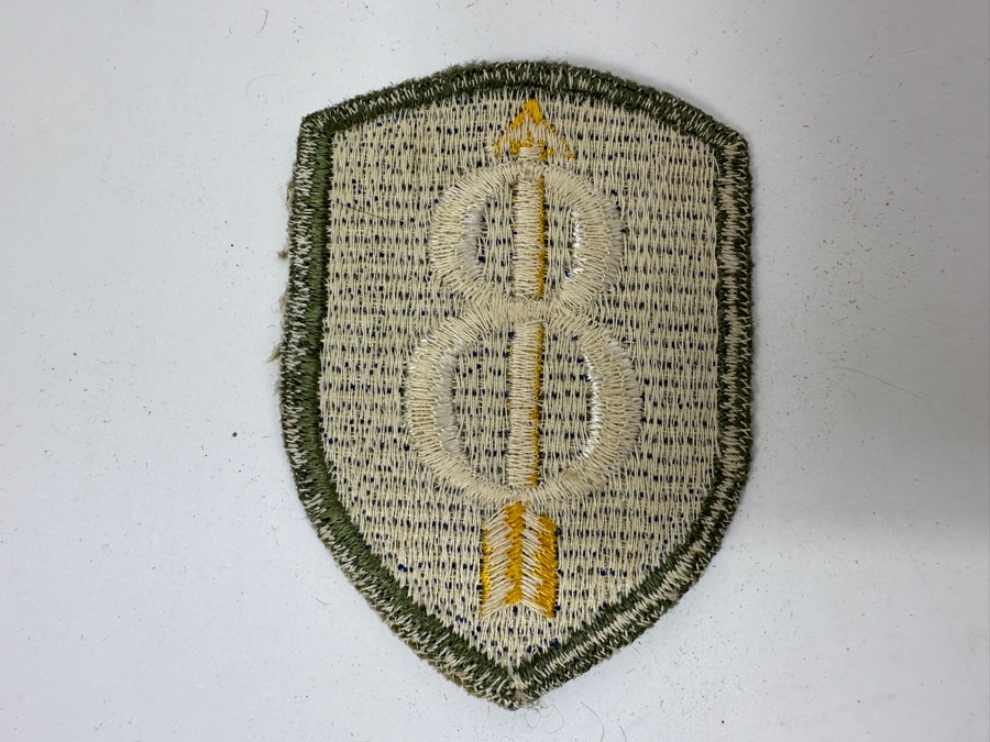 Just Added - WWII U.S. Army's 8th Infantry 'Golden Arrow' Division Patch [Photo 2]