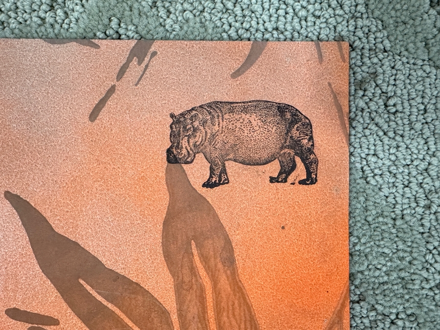 Just Added - Mixed Media Pop Art On Emperor’s Garden Bamboo Wallpaper Pencil Signed R. Christensen 2015 14.75 X 19 [Photo 6]