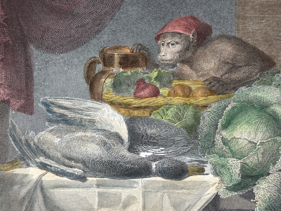 Just Added - Antique 1800s William Dean Taylor Engraving After A Painting By George Lance Titled “Red-Cap” 13 X 10 [Photo 4]