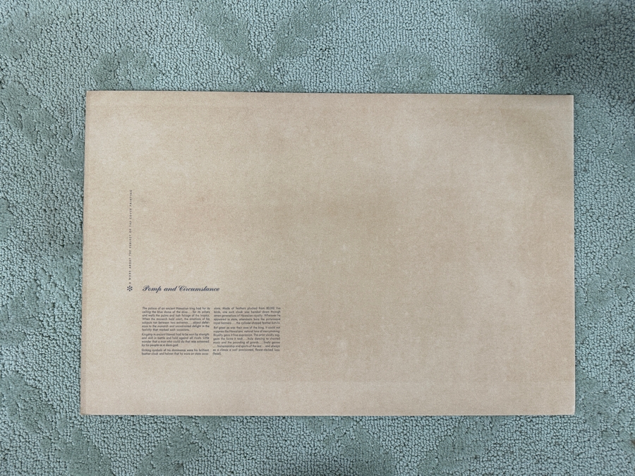 Just Added - Vintage Hawaiian Matson Lines Print Titled Pomp And Circumstance By Eugene Savage 21 X 14 [Photo 7]