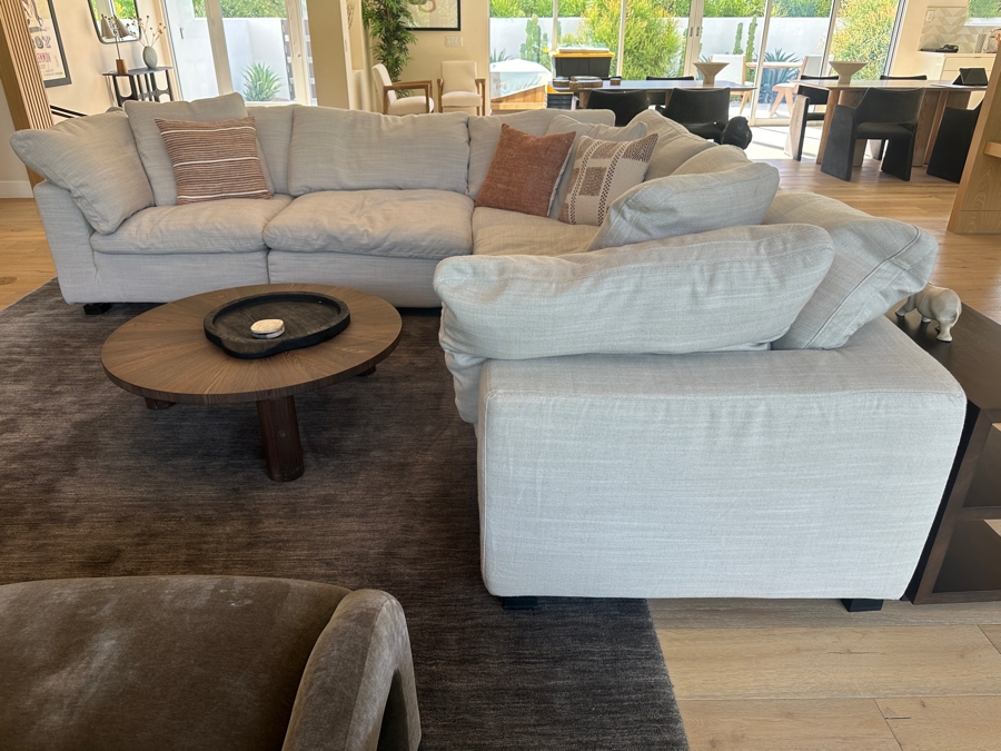 Restoration Hardware Sectional Sofa 120” X 118” X 39”D [Photo 5]