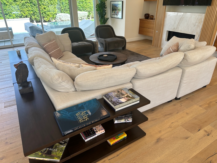 Restoration Hardware Sectional Sofa 120” X 118” X 39”D [Photo 8]