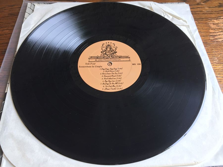George Harrison ‎- Somewhere in Utopia  - Loka Productions S.A. ‎- WX-124 - 2 × Vinyl, Unofficial Release [Photo 9]