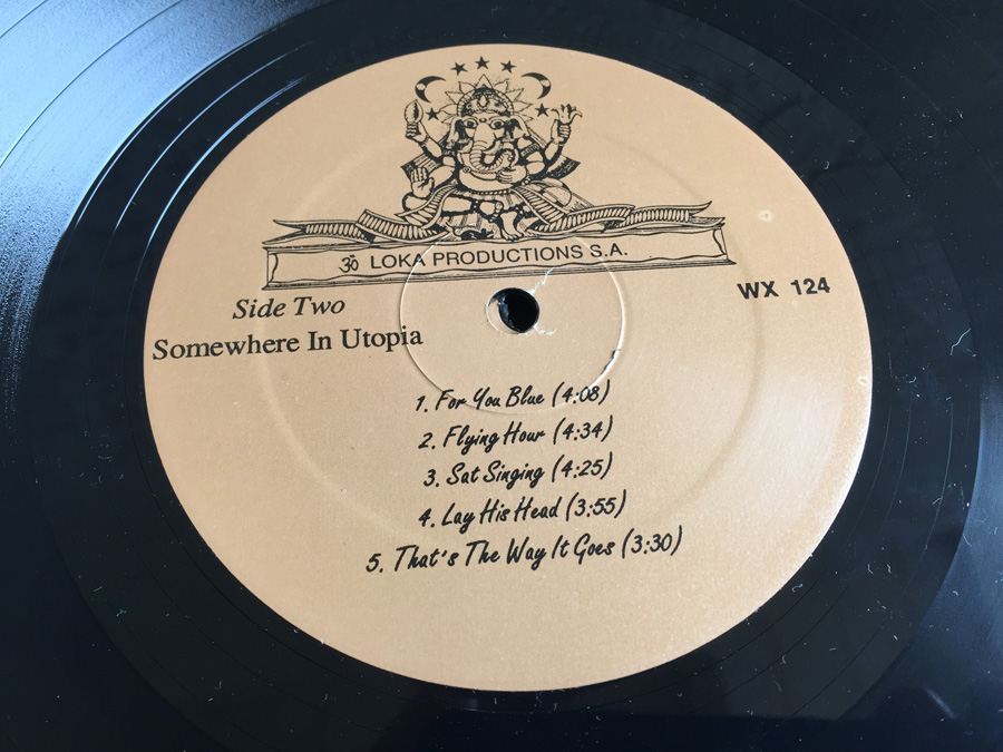 George Harrison ‎- Somewhere in Utopia  - Loka Productions S.A. ‎- WX-124 - 2 × Vinyl, Unofficial Release [Photo 6]
