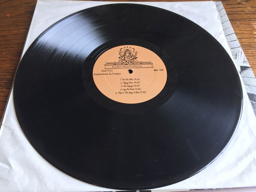 George Harrison ‎- Somewhere in Utopia  - Loka Productions S.A. ‎- WX-124 - 2 × Vinyl, Unofficial Release [Photo 5]