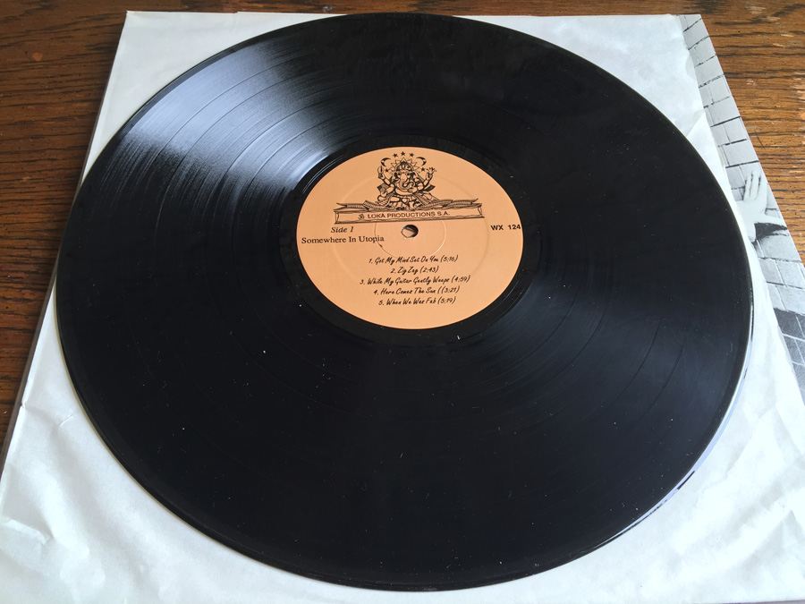 George Harrison ‎- Somewhere in Utopia  - Loka Productions S.A. ‎- WX-124 - 2 × Vinyl, Unofficial Release [Photo 3]