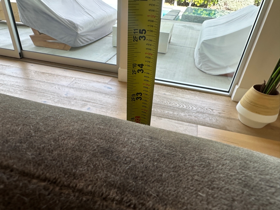 Pair of Soho Home Limited Ellis Mohair Velvet Lounge Chairs 36'W x 39'D x 32'H [Photo 13]