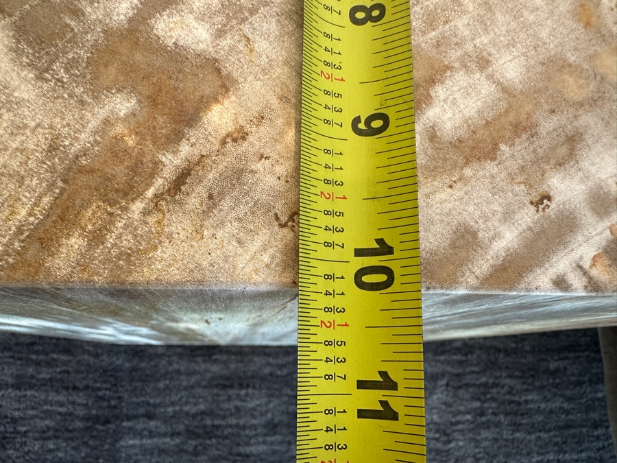 Crate & Barrel CB2 Tri Petrified Wood Side Table 10'W x 12'D x 16'H [Photo 9]